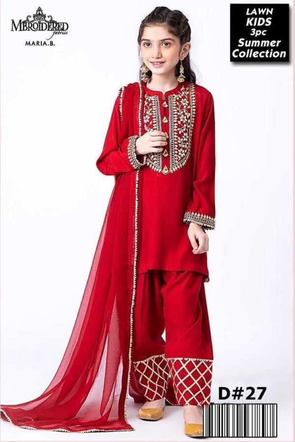MARIA.B girls kids lawn summer suit 2026 price in Pakistan sarastore.pk