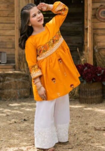 MARIA.B girls kids lawn summer suit 3 piece 2026 price in Pakistan sarastore.pk