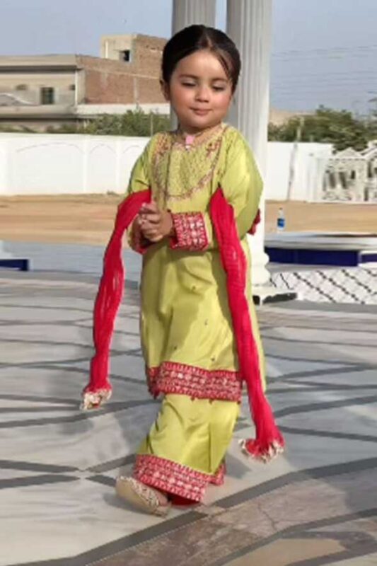 MARIA.B Kids Lawn 3 Piece Unstitched Embroidered Suit Eid Collection 2026 price in Pakistan sarastore.pk