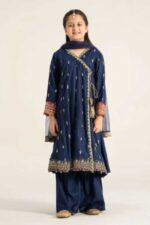 Maria.B Kids Lawn Embroidered 3PC Suit 2026 MBKID-702 Price in Pakistan