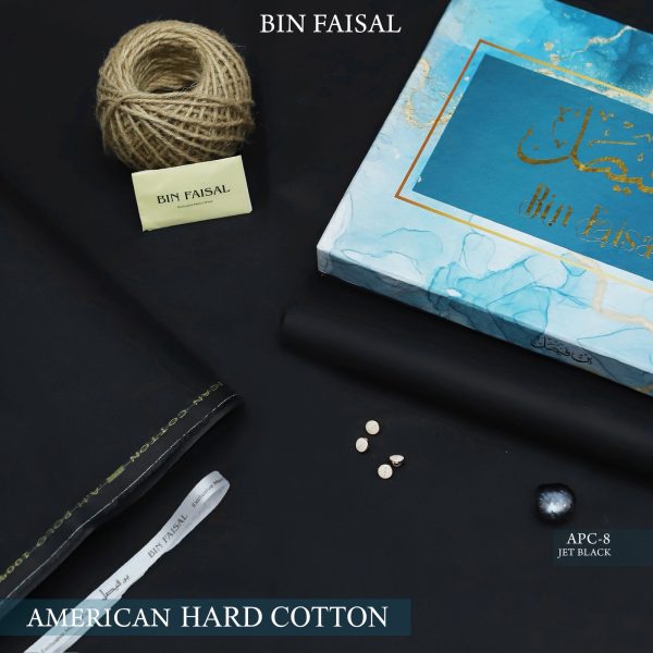 Bin Faisal Summer Collection 2026 Elite Gold American Polo Cotton suit cutting with branded box sarastore.pk