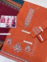 Jazmin Summer 2026 Collection Code 4629 03PCS unstitched lawn suit with digital print voil dobby dupatta sarastore.pk
