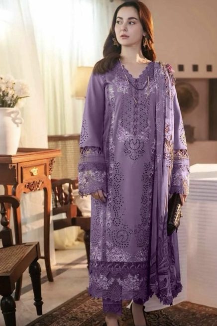 Zara Shahjahan Airjet Lawn 9070 embroidered lawn suit with digital print voil dobby dupatta sarastore.pk