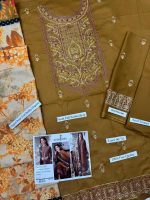 Asim Jofa Lawn Suit Code SS-AJ-DVD-9035 embroidered suit with digital print voil dobby dupatta sarastore.pk