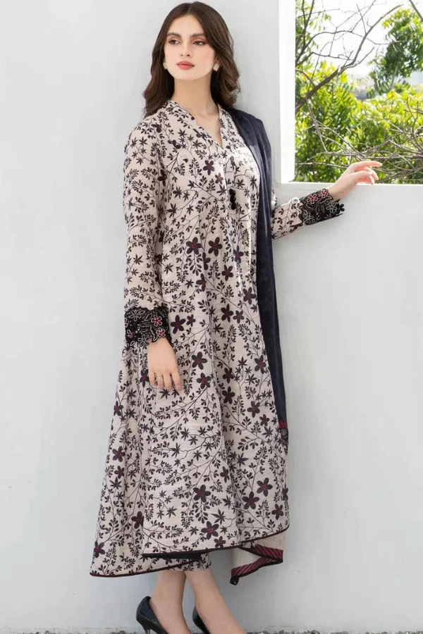 Bin Saeed Airjet Lawn 90/88 Digital Print 3PCS Suit Summer 2026 with printed shirt dupatta trouser sarastore.pk