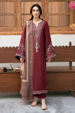 Izel Airjet Lawn 9070 Code SS-IZ-DVD-9034 embroidered suit with digital print voil dobby dupatta sarastore.pk