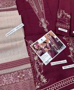 Izel Airjet Lawn 9070 Code SS-IZ-DVD-9034 embroidered suit with digital print voil dobby dupatta sarastore.pk