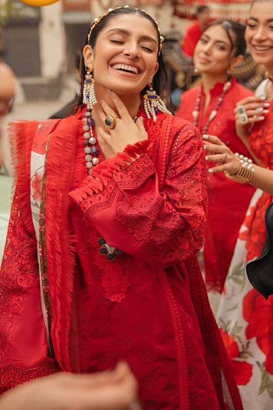 Mushq Valentina MSL04-22 Lawn & Silk 3PCS Chikankari Embroidered Suit Summer 2026 with Silk Digital Dupatta sarastore.pk