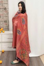 Urge Lawn Suit Code SS-UR-DVD-9036 embroidered suit with digital print voil dobby dupatta sarastore.pk
