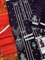 Urge Lawn Suit Code SS-UR-DVD-9036 embroidered suit with digital print voil dobby dupatta sarastore.pk