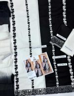 Vintage Airjet Lawn 9070 Code SS-VT-BCD-9030 embroidered lawn suit with tie and dye bamber dupatta sarastore.pk