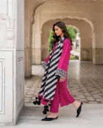 Bin Saeed Airjet Lawn 90/88 Digital Print 3PCS Suit Summer 2026 with printed shirt dupatta trouser sarastore.pk