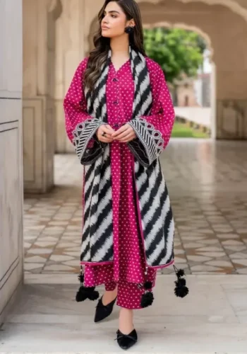 Bin Saeed Airjet Lawn 90/88 Digital Print 3PCS Suit Summer 2026 with printed shirt dupatta trouser sarastore.pk