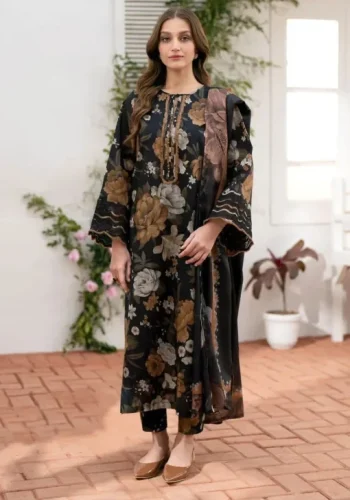 Bin Saeed Airjet Lawn 90/88 Digital Print 3PCS Suit Summer 2026 with printed shirt dupatta trouser sarastore.pk