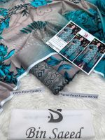 Bin Saeed Airjet Lawn 90/88 Digital Print 3PCS Suit Summer 2026 with printed shirt dupatta trouser sarastore.pk