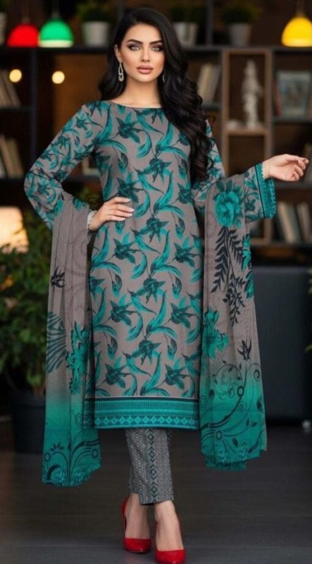 Bin Saeed Airjet Lawn 90/88 Digital Print 3PCS Suit Summer 2026 with printed shirt dupatta trouser sarastore.pk