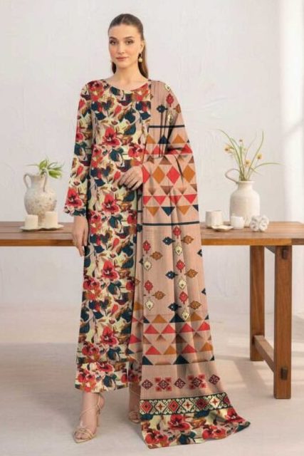 Bin Saeed Airjet Lawn 90/88 Digital Print 3PCS Suit Summer 2026 with printed shirt dupatta trouser sarastore.pk