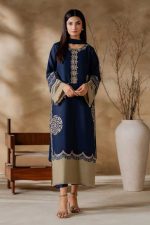 Vintage Airjet Lawn 9070 Code SS-VIN-BCD-9039 embroidered suit with Bamber dupatta sarastore.pk