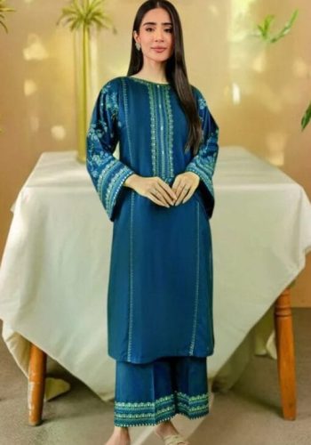 Batik Blue Lawn Suit SS-BT-2PC-9049 Embroidered Lawn Collection 2026 Price in Pakistan