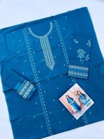 Batik Blue Lawn Suit SS-BT-2PC-9049 Embroidered Lawn Collection 2026 Price in Pakistan