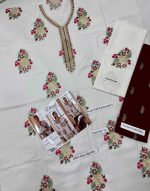 Ethnic White Red Lawn Suit SS-ET-2PC-9051 Embroidered Lawn Collection 2026 Price in Pakistan
