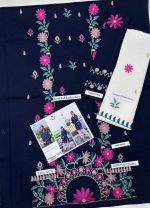 Urge Blue White Embroidered Lawn 2 Piece Suit SS-UR-2PC-9047 Premium Lawn 2026 Collection Pakistan
