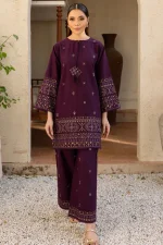 Batik Purple Lawn Suit SS-BT-2PC-9050 Embroidered Lawn Collection 2026 Price in Pakistan
