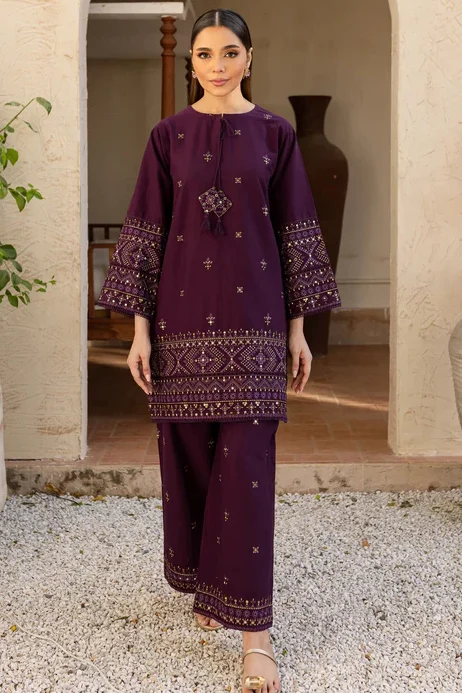 batik-purple-lawn-2pc-01 Batik Purple Lawn Suit SS-BT-2PC-9050 Embroidered Lawn Collection 2026 Price in Pakistan