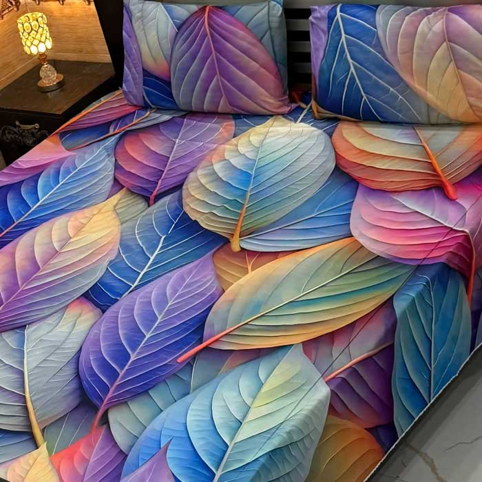 9D-Digital-Printed-Luxury-Bed-Sheet-Premium-Micro-Cotton-(14) pastel-foliage-9d-digital-printed-bedsheets-micro-cotton-sarastore-pk