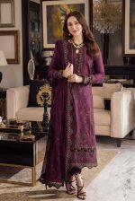asim-jofa-embroidered-dhanak-suit-plum-purple-sarastore-pk