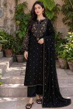 batik-black-embroidered-dhanak-suit-winter-collection-sarastore-pk