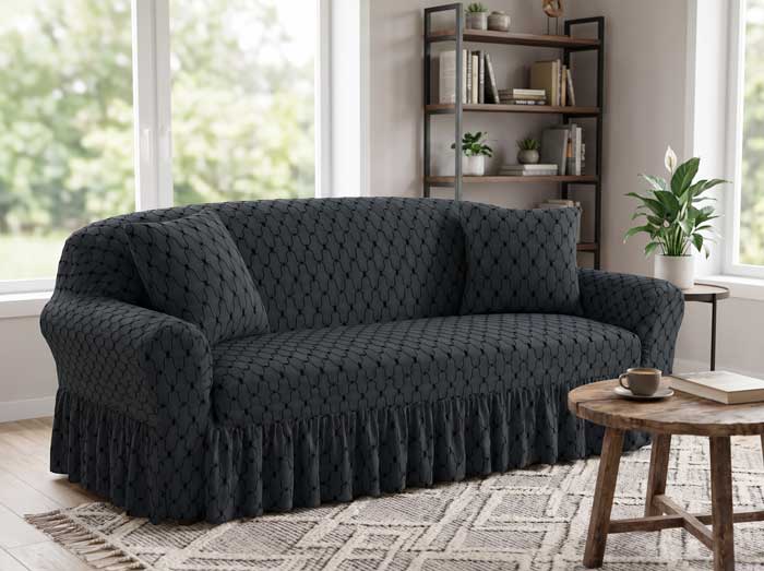 grey-butterfly-sofa-cover-stretchable-jersey-sarastore-pk