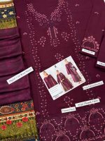 izel-plum-embroidered-dhanak-suit-winter-collection-sarastore-pk