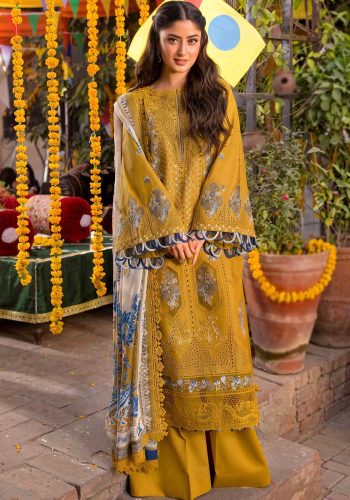 motifz-mustard-heavy-embroidered-dhanak-suit-sarastore-pk