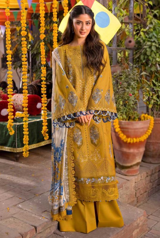 motifz-mustard-heavy-embroidered-dhanak-suit-sarastore-pk