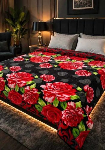 red-rose-double-bed-printed-ac-blanket-soft-flees-sarastore-pk