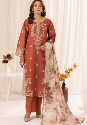mohagni-embroidered-dhanak-suit-rust-orange-sarastore-pk